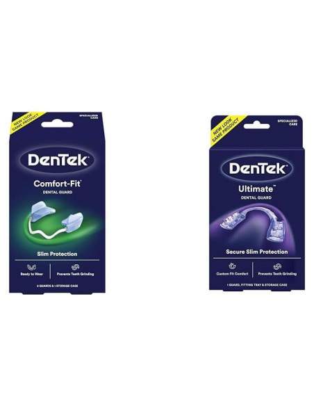 Kit de Guardias Dentales DenTek Comfort-Fit y Ultimate 2 Unidades