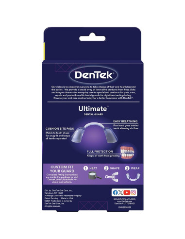 Kit de Guardias Dentales DenTek Comfort-Fit y Ultimate 2 Unidades