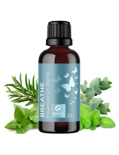 Aceite Esencial Breathe Maple Holistics 29.57 ml Eucalipto Menta