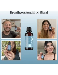 Aceite Esencial Breathe Maple Holistics 29.57 ml Eucalipto Menta 2