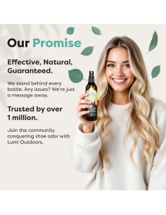 Desodorante Natural para Zapatos Lumi Outdoors - Té de Limón 2