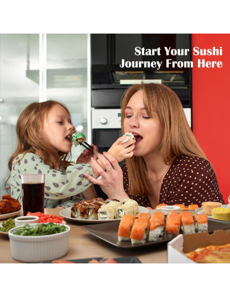 Kit de Hacer Sushi SmileTools - Estera, Bazooka y Brocha