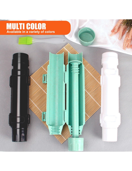 Kit de Hacer Sushi SmileTools - Estera, Bazooka y Brocha