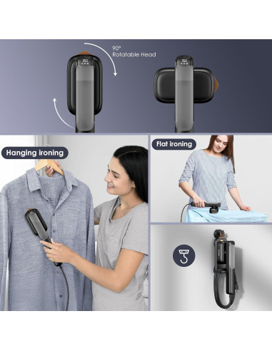 Vaporizador de Viaje FEPPO 1100W Mini Portátil 2 en 1