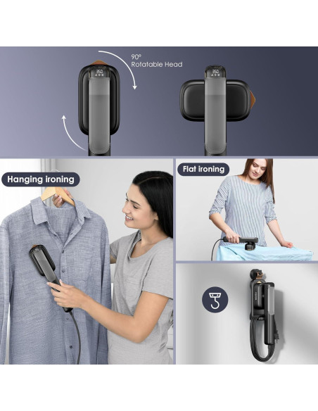 Vaporizador de Viaje FEPPO 1100W Mini Portátil 2 en 1