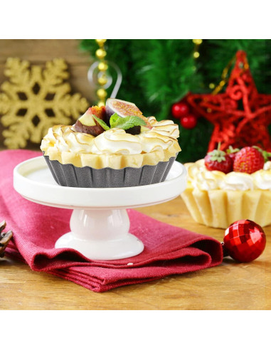 Set de 6 Moldes para Tartas de 3" Cyimi Antiadherentes