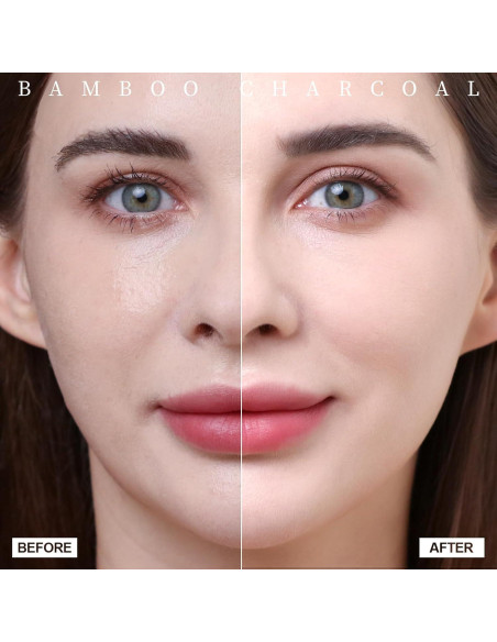 Hojas Absorbentes de Aceite Teenitor 200 Unidades Carbón de Bambú