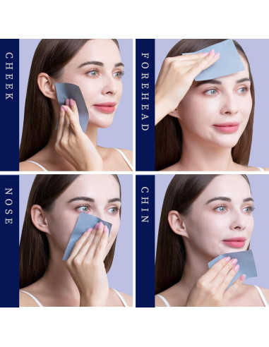 Hojas Absorbentes de Aceite Teenitor 200 Unidades Carbón de Bambú