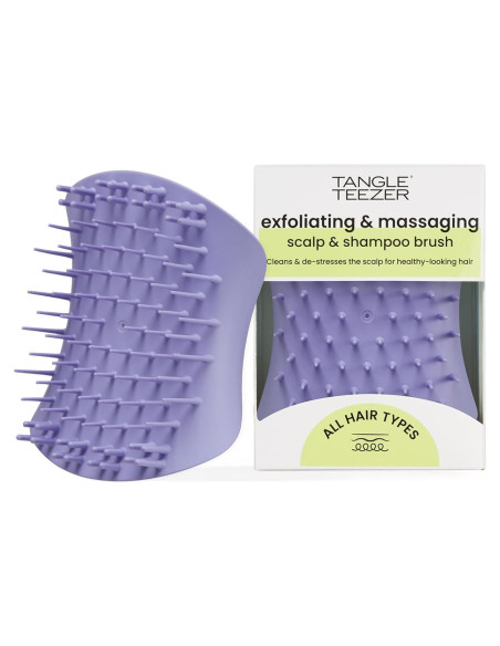 Cepillo Exfoliador Tangle Teezer Lavanda para Cuero Cabelludo