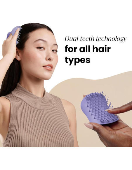 Cepillo Exfoliador Tangle Teezer Lavanda para Cuero Cabelludo