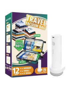 Bolsas de Almacenamiento al Vacío Storage Master 12 Piezas