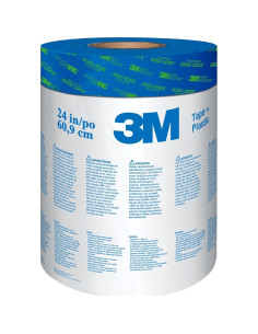 Cinta ScotchBlue + Plástico 61 cm x 27.4 m para Pintores 2