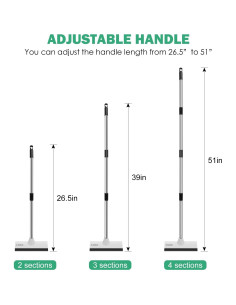 Cepillo de Fregado 2 en 1 SetSail con Mango Ajustable 129.54 cm 2