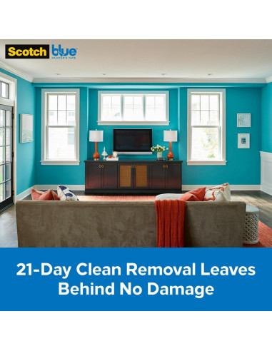 Cinta ScotchBlue + Plástico 61 cm x 27.4 m para Pintores