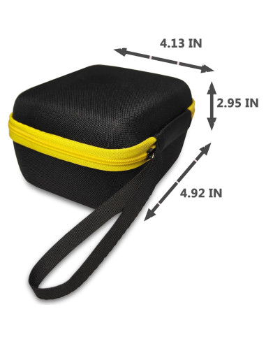 Funda Dura JCHPINE para GiiKER Tic Tac Toe Bolt - Negro-Amarillo