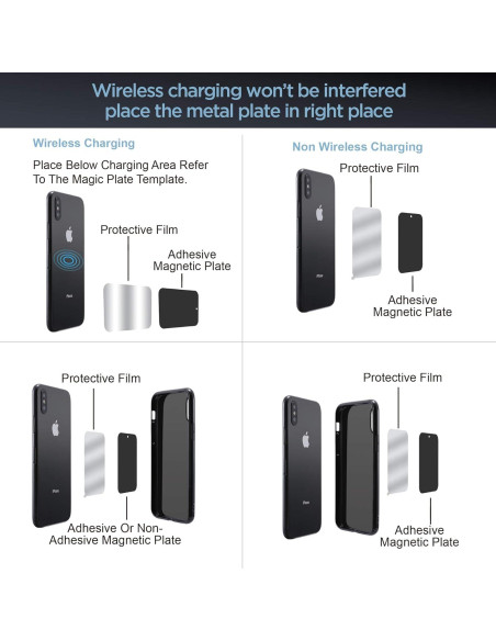 Soporte Magnético para Teléfono Móvil IPOW Brazo Largo 19.3cm