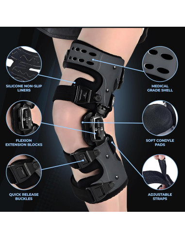 Soporte de Rodilla ZODIACAL K8 Eco Assist para Osteoartritis