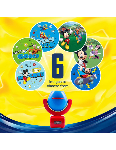 Proyector de Luz Nocturna LED Projectables Mickey Mouse