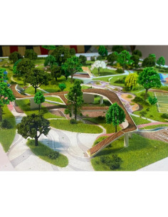 Alfombra de Césped Modelo OrgMemory 3pcs 50.8x50.8cm Verde Claro 2