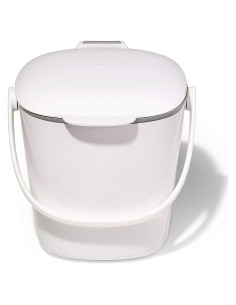 Cubo de Compostaje OXO Good Grips 2.84L Blanco