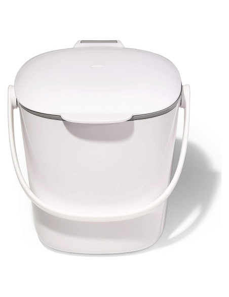 Cubo de Compostaje OXO Good Grips 2.84L Blanco