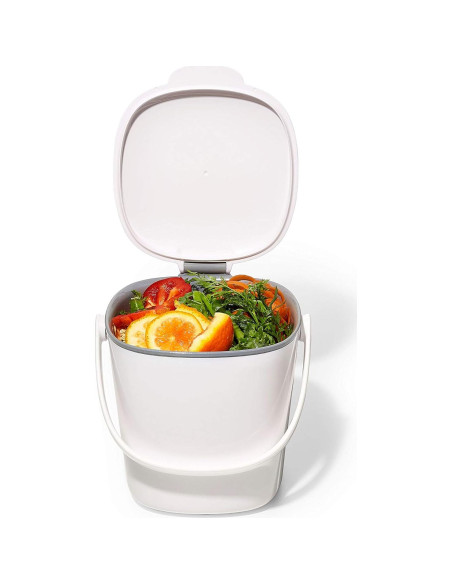 Cubo de Compostaje OXO Good Grips 2.84L Blanco