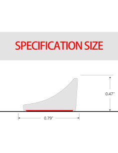 Umbral de Ducha de Silicona Risunpet 99 cm Impermeable 2