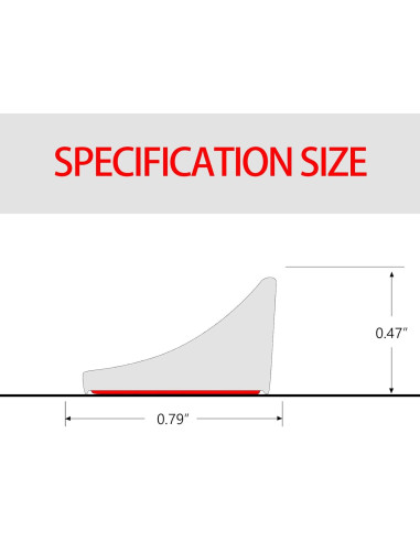 Umbral de Ducha de Silicona Risunpet 99 cm Impermeable
