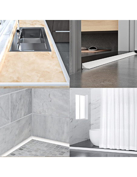 Umbral de Ducha de Silicona Risunpet 99 cm Impermeable