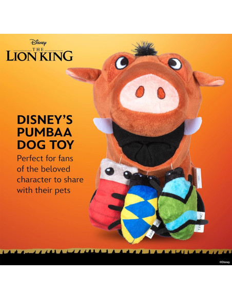 Juguete para Perros Disney Pumbaa Burrow 22.86 cm con Sonido