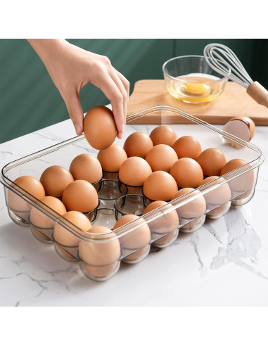 Soporte para Huevos CottonColors 24pcs - Organizador Amarillo