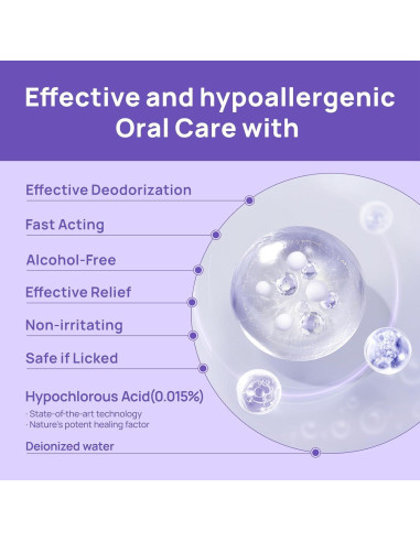 Spray Dental HICC PET 151.7 ml para Perros y Gatos - Aliento Fresco