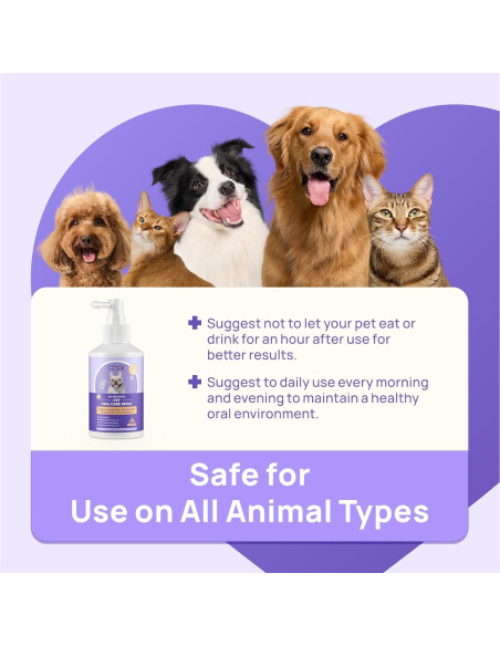 Spray Dental HICC PET 151.7 ml para Perros y Gatos - Aliento Fresco