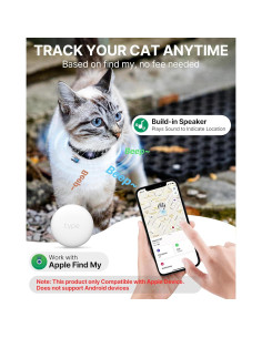 Collar para Gato con Rastreador Airtag Typecase Negro 20-30 cm 2