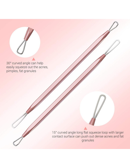 Kit de Extracción de Puntos Negros MelodySusie - Acero Inoxidable