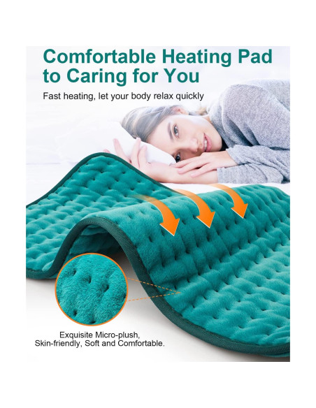 Almohadilla Calefactora Juena 30x60 cm 6 Niveles Calor