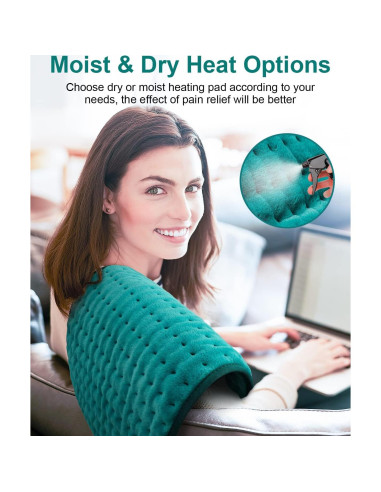 Almohadilla Calefactora Juena 30x60 cm 6 Niveles Calor