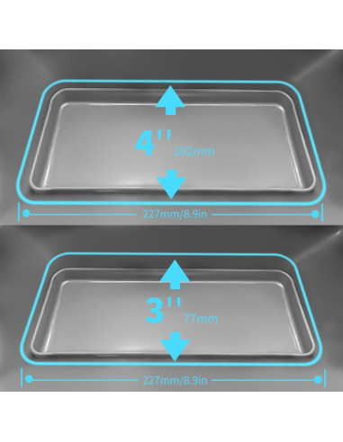 Bandejas de Goteo para Refrigeradores Samsung 22.86x5.08cm