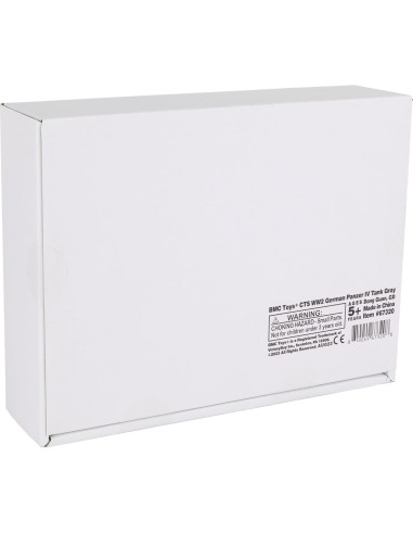 Tanque Panzer IV Alemán WW2 BMC 1:38 Gris Carbón