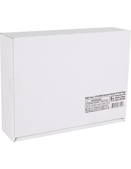 Tanque Panzer IV Alemán WW2 BMC 1:38 Gris Carbón