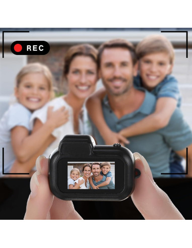 Cámara Mini de Llavero Relaxweex 1080p 16GB Compacta