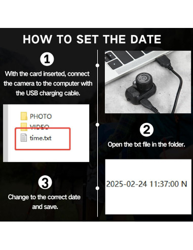 Cámara Mini de Llavero Relaxweex 1080p 16GB Compacta