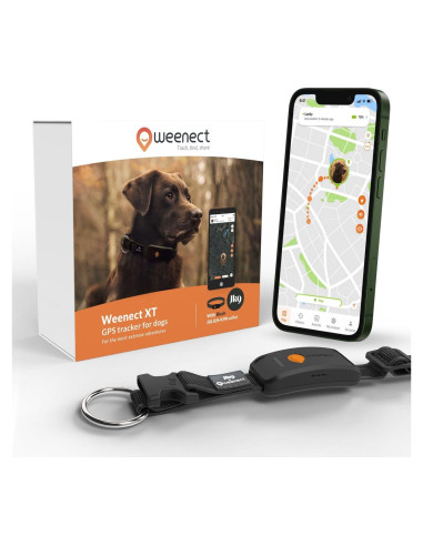 Collar GPS para Perros Weenect XT - Impermeable y Durable