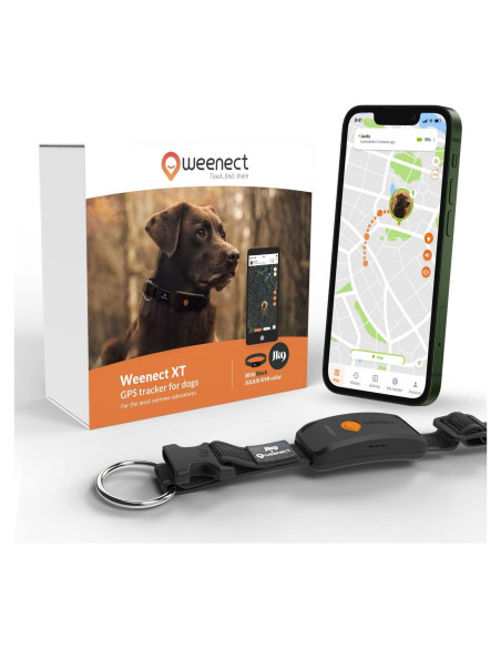 Collar GPS para Perros Weenect XT - Impermeable y Durable