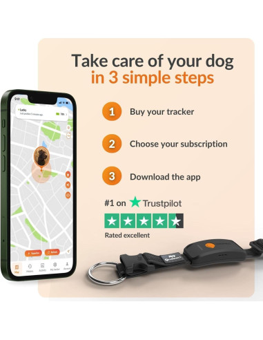 Collar GPS para Perros Weenect XT - Impermeable y Durable