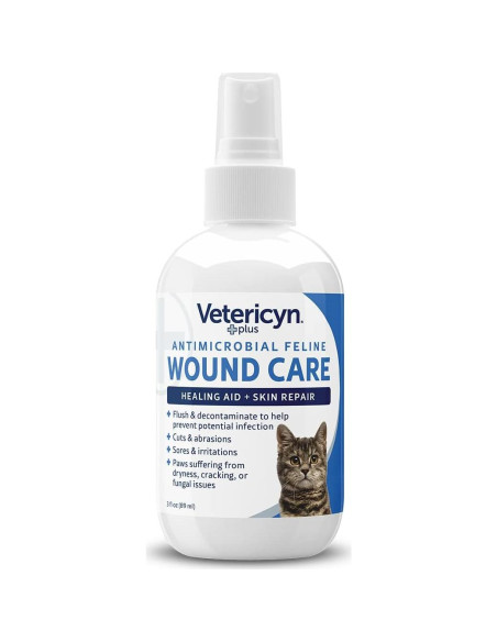 Spray Vetericyn Plus para Cuidado de Heridas de Gato 85 ml