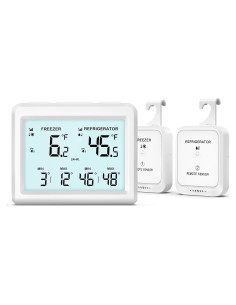 Termómetro Inalámbrico AMIR WA150KM con Alarma y Pantalla LCD 3.7"