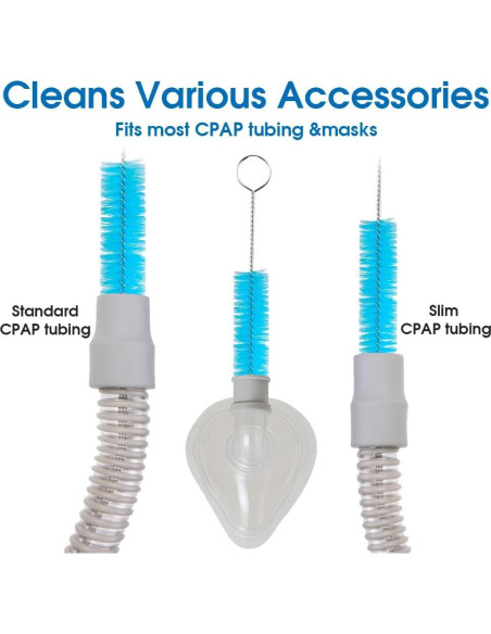 Cepillo de limpieza CPAP INS para ResMed AirSense 10/11 y Luna G3