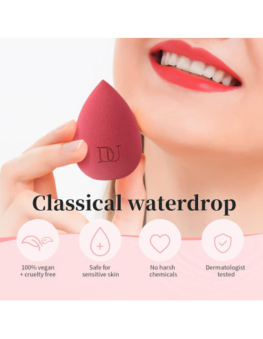 Esponja de Maquillaje DUcare Vegana para Polvo y Líquido