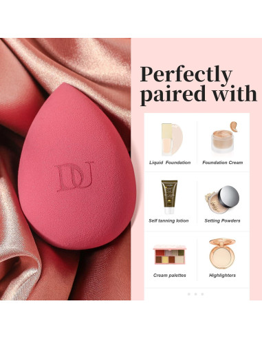Esponja de Maquillaje DUcare Vegana para Polvo y Líquido